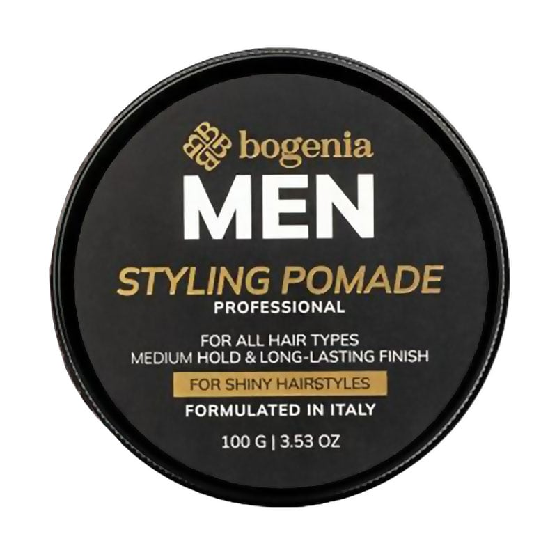 Чоловіча помадка для укладання волосся Bogenia Men Styling Pomade, 100 г